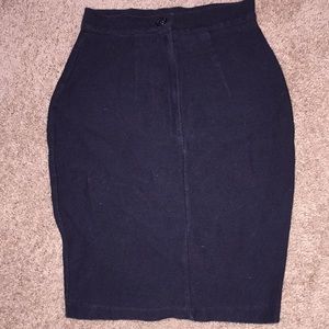 Black Pencil Skirt